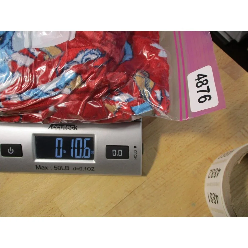Sesame Street Red Fleece Pajama Pants With Cookie Monster & Snowflakes Small‎